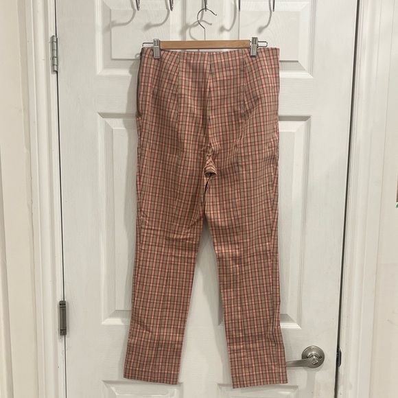Anthropologie the Essential Slim Plaid Pants - Picture 7 of 16